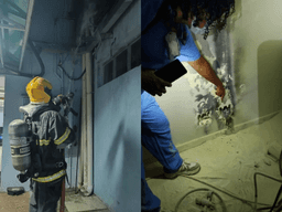 UTI de hospital em Sete Lagoas pega fogo