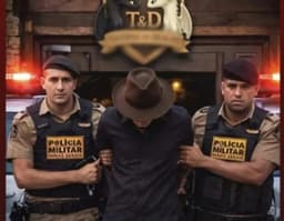 Dono de bar detido após brincadeira de prisão com IA no Sul de Minas