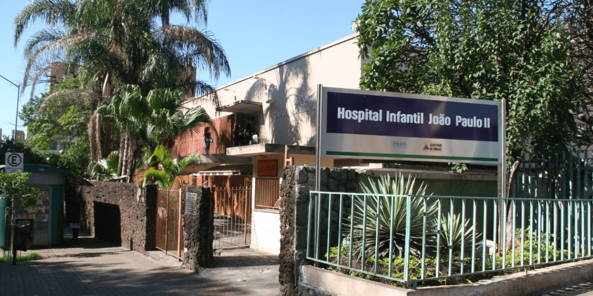Hospital Infantil João Paulo II, em Belo Horizonte - Foto: Fhemig