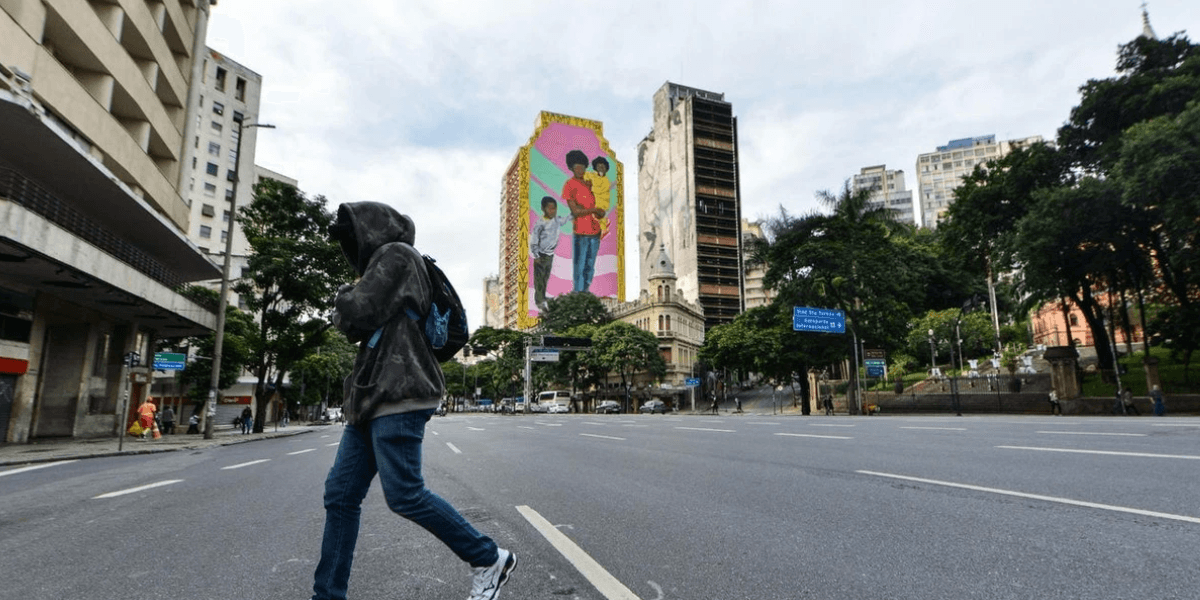 Frio atinge Belo Horizonte - Foto: Uarlen Valério