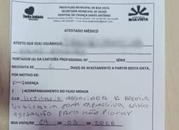 RO: adolescente é detida por falsificar atestados médicos