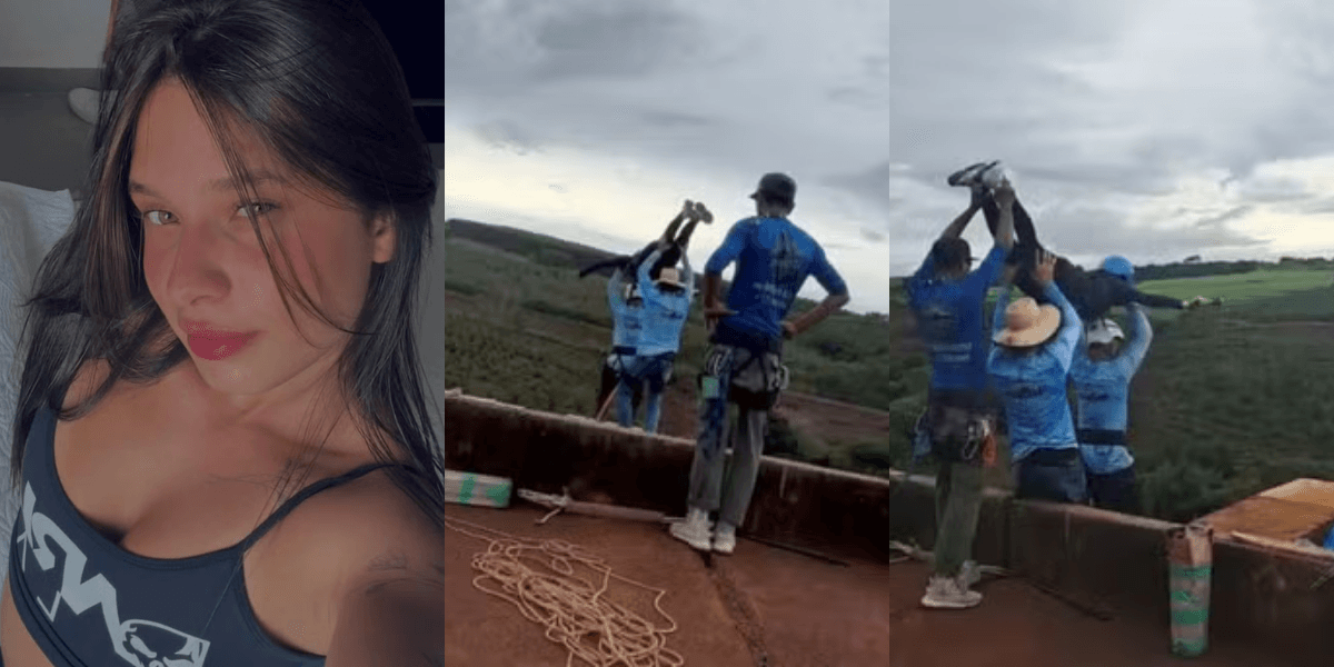 Maria Eduarda Rodrigues de Freitas, morta após ser lançada em rope jump sem corda — Foto: Reprodução/Instagram
