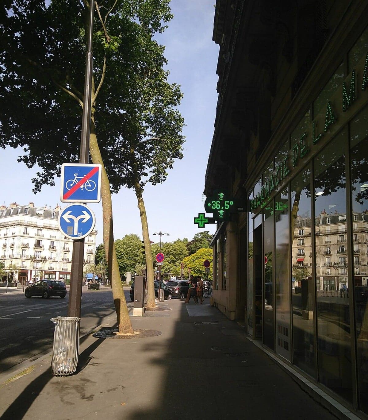 Onda de calor na cidade de Paris, França - Foto: Wikimedia Commons