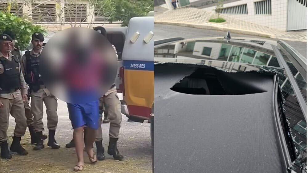 Justiça torna réu homem que arremessou tijolo e acertou cabeça de passageira em BH