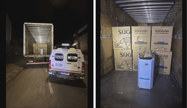 Quatro homens são presos suspeitos de desviar cargas de fogões da Suggar em Betim