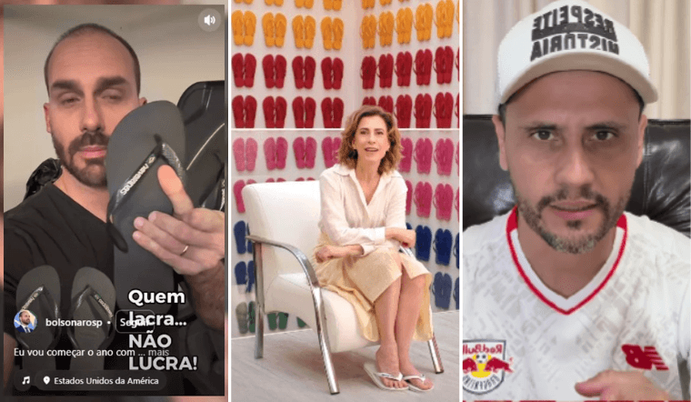 Comercial da Havaianas com Fernanda Torres gera reação de políticos de direita