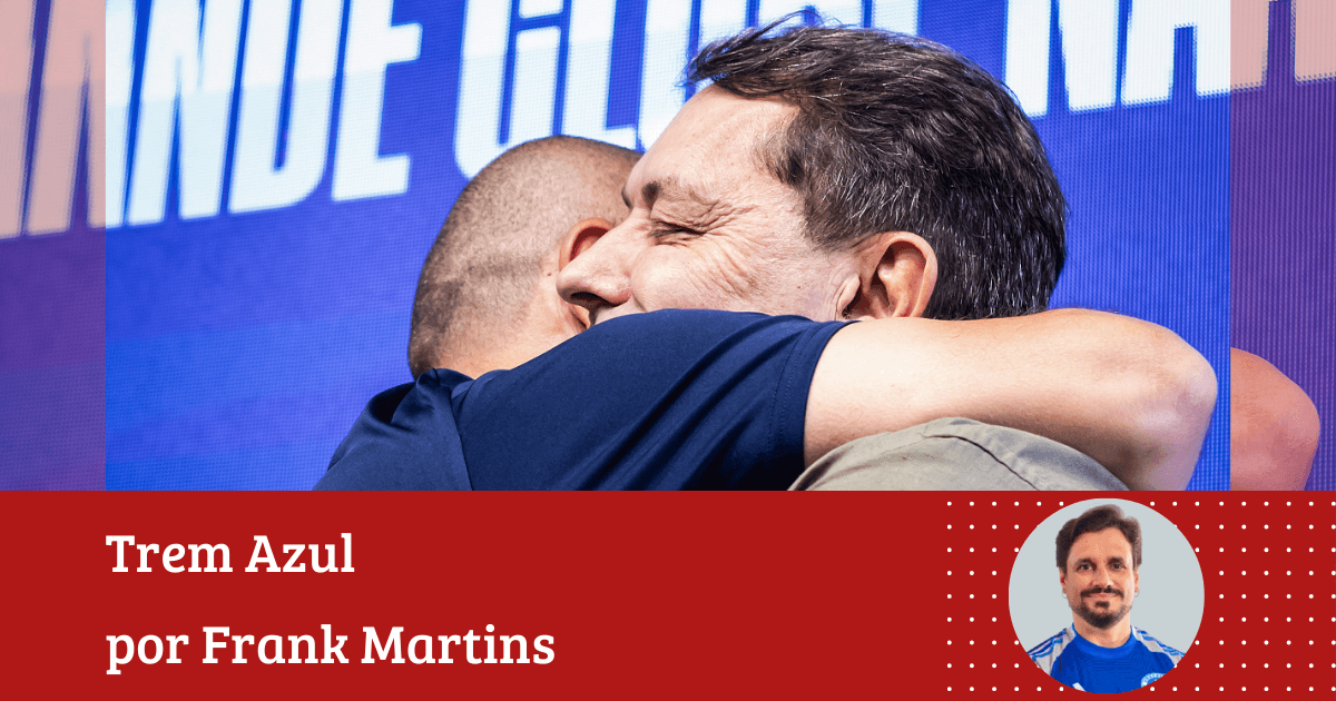 Frank Martins: ”Obrigado, Mister Jardim, por nos lembrar que devemos torcer para o Cruzeiro, e não para jogadores”