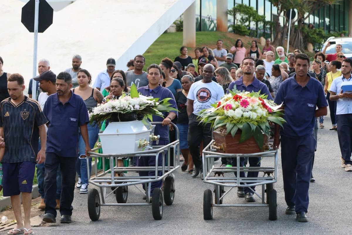 Mãe e filha são sepultadas na Grande BH após queda de 10º andar do hotel