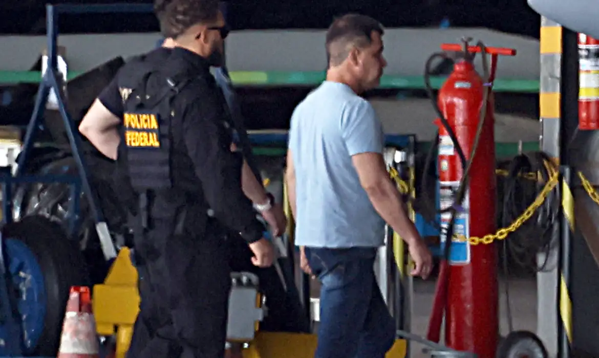 Silvinei Vasques chega a Brasília e ficará preso na Papuda