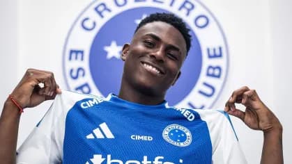 Néiser Villarreal estreia pelo Cruzeiro e publica mensagem nas redes sociais