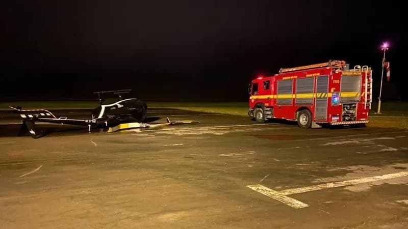 Homem que derrubou helicóptero em Caxambu já havia roubado avião nos EUA