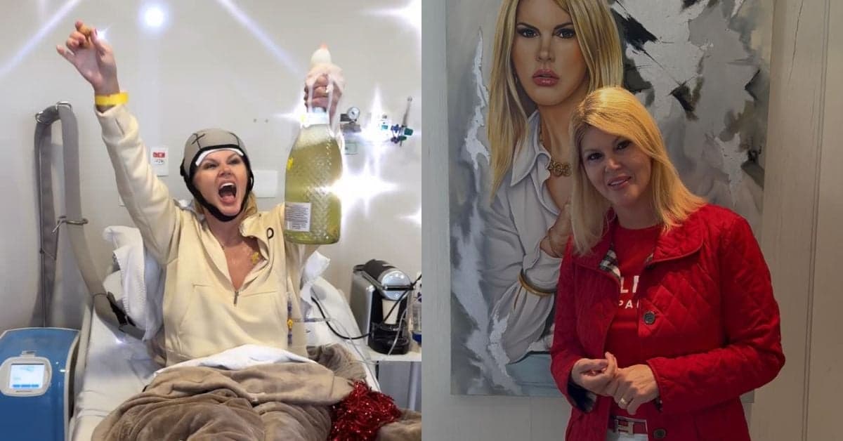 Val Marchiori celebra com champanhe - Fotos: Reprodução/Instagram/@valmarchiori