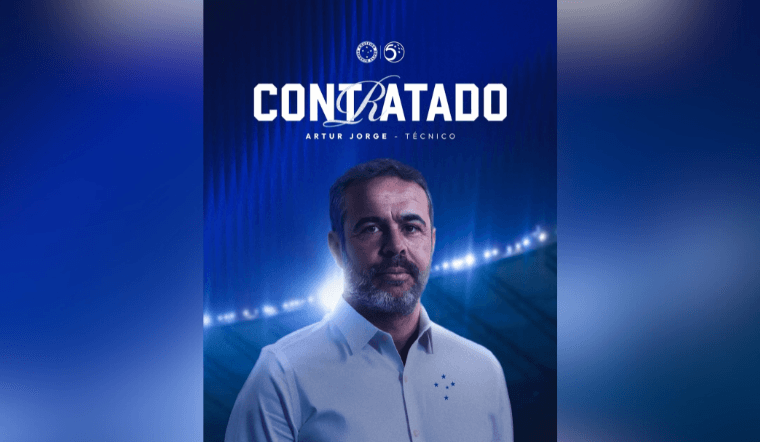 Cruzeiro anuncia Artur Jorge como novo técnico até 2027