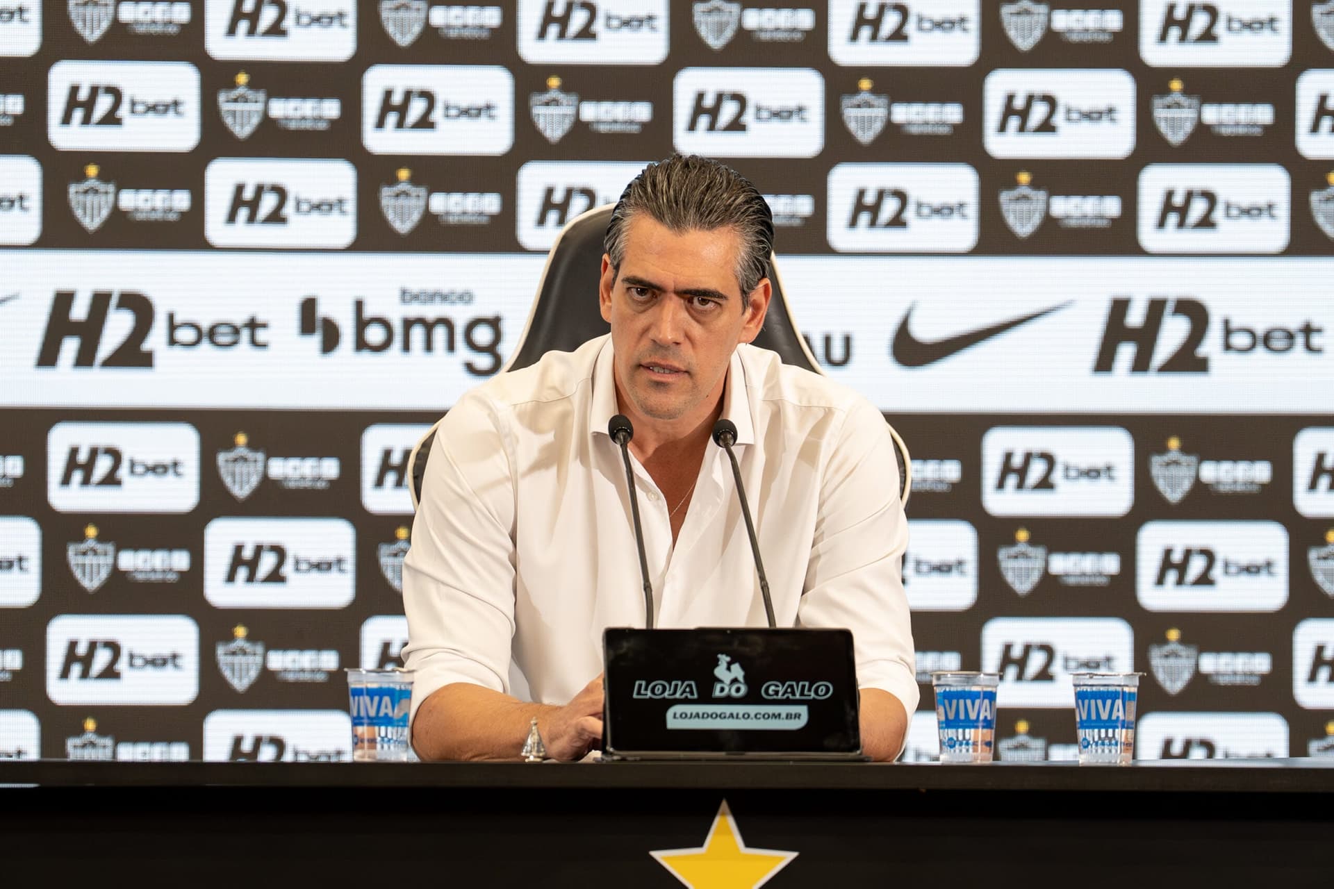 Paulo Bracks fala sobre momento do Atlético e comenta negociações por reforços