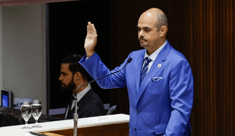 Mateus Simões é empossado governador – foto Cristiano Machado Imprensa MG